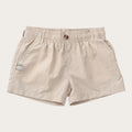 Boys' Outrigger Performance Short in Feather Gray Khaki