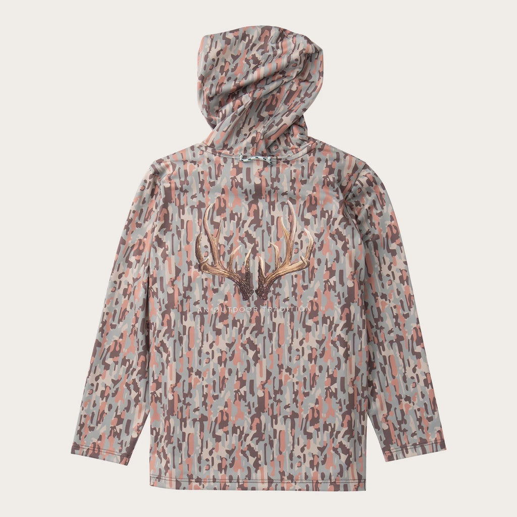 Neutral Stay in the Lines Camo Boys' Pro Performance Hoodie T-shirt
