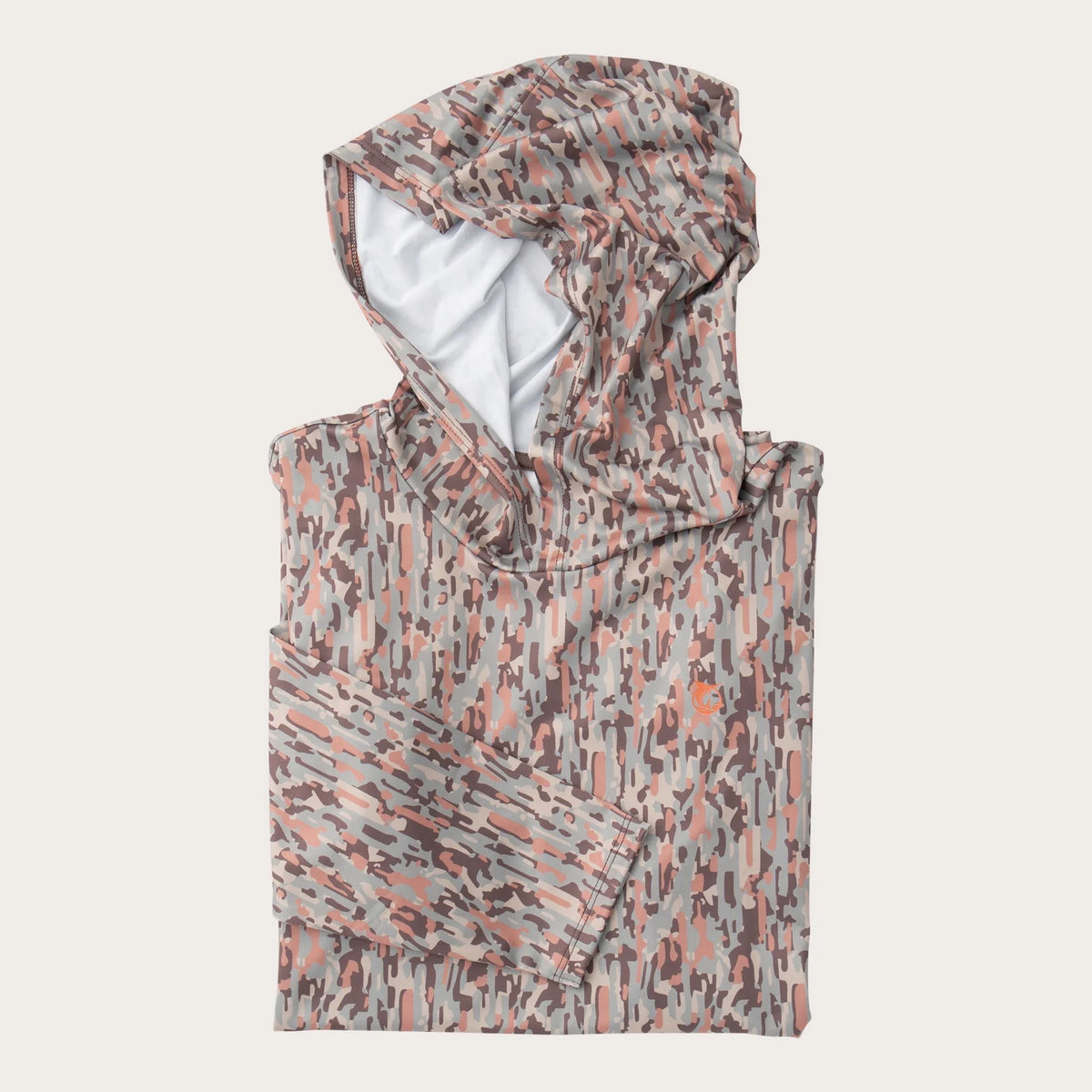 Men's Neutral Stay in the Lines Camo Pro Performance Hoodie T-shirt
