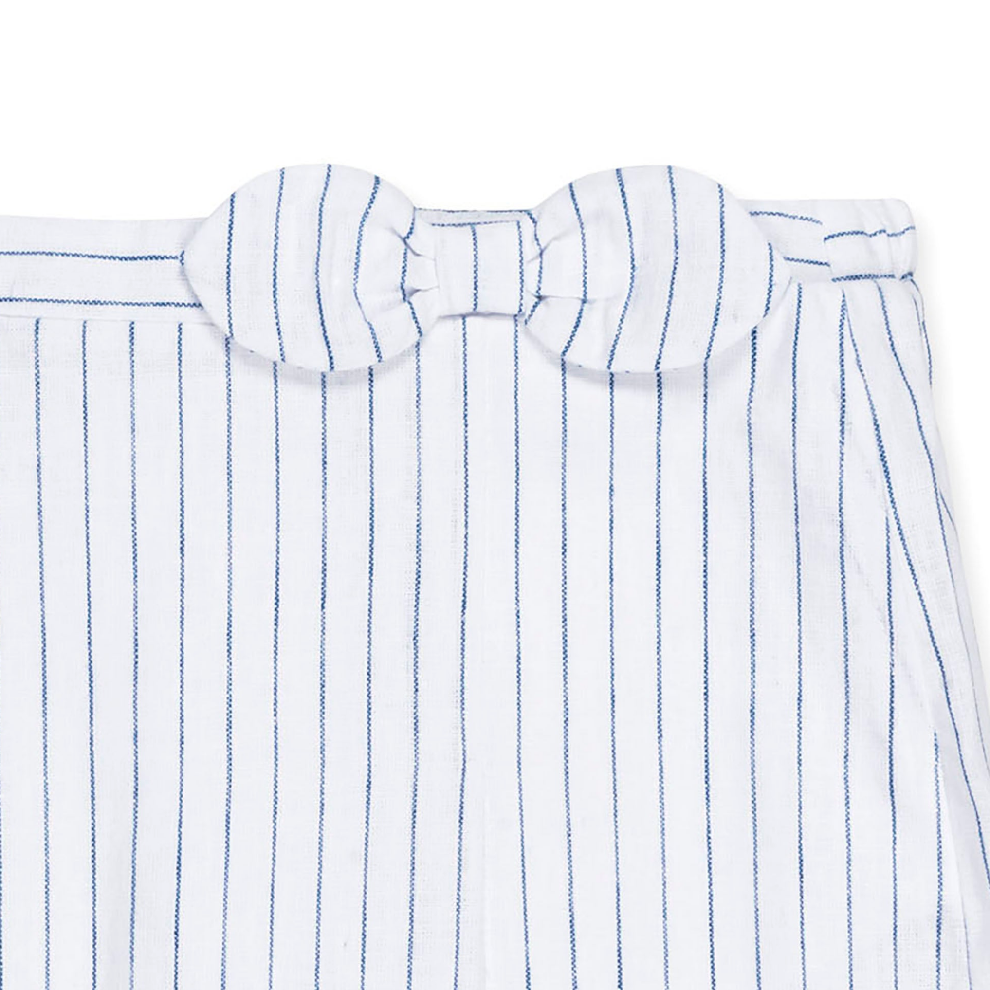 Linen Pleated Bow Skort