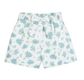 Linen Pull-On Paperbag Shorts