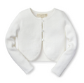 Cropped Curved Hem Cardigan
