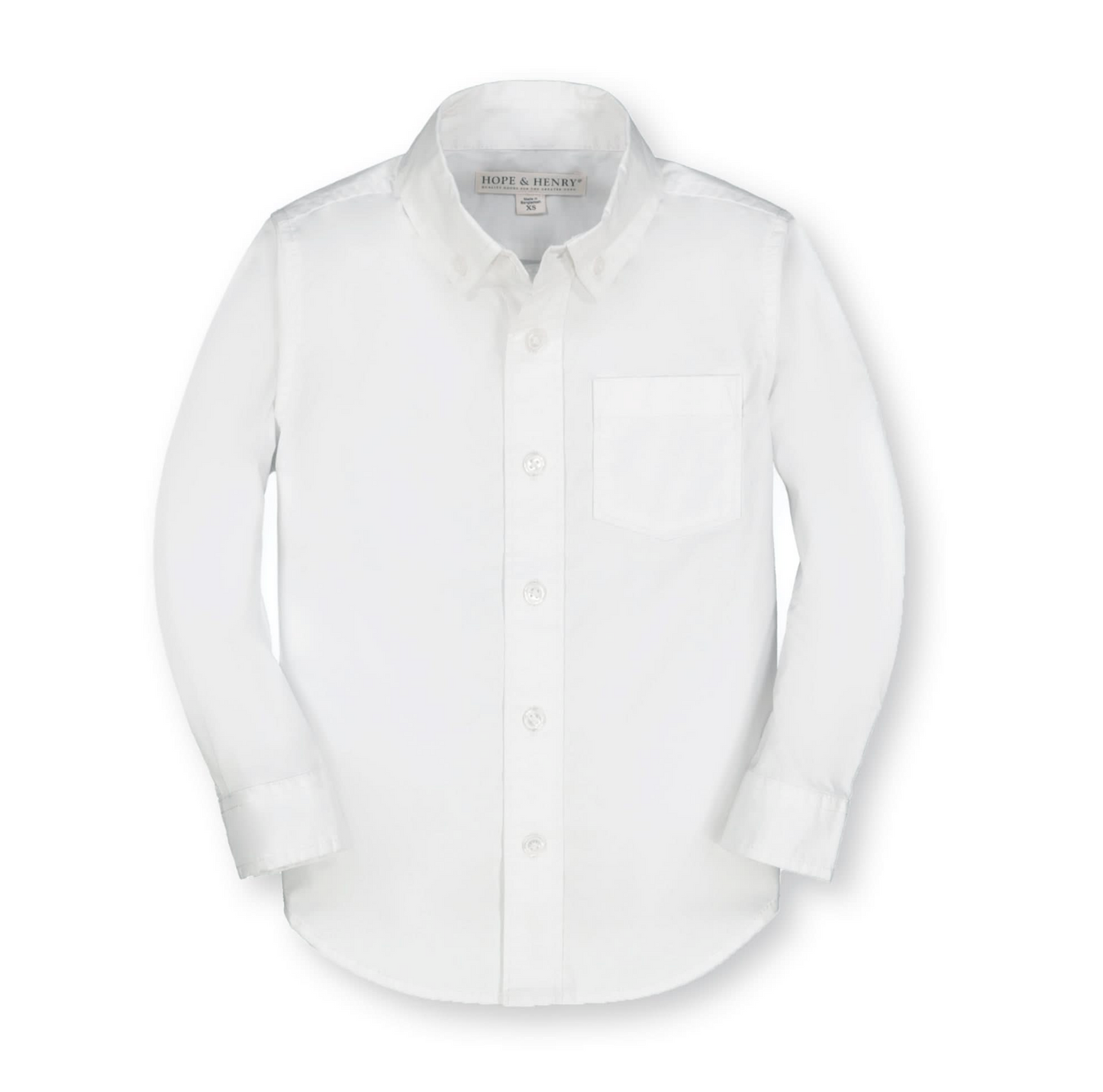 Stretch Poplin Organic Button Down Shirt