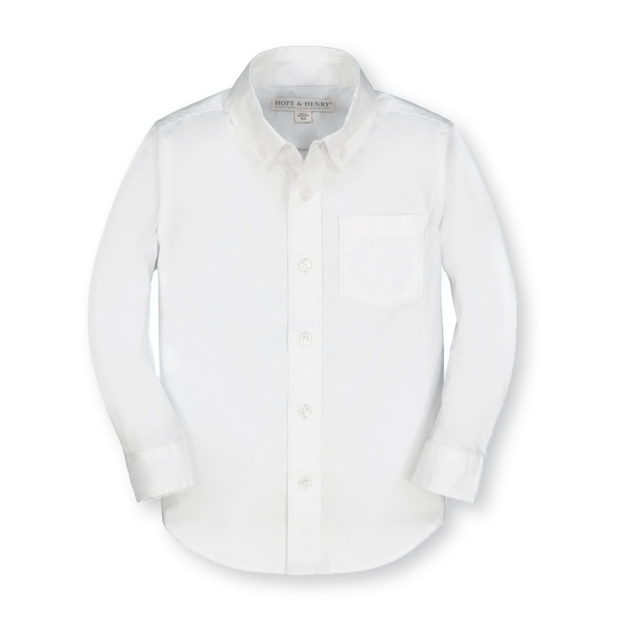 Stretch Poplin Organic Button Down Shirt