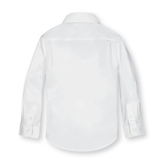 Stretch Poplin Organic Button Down Shirt