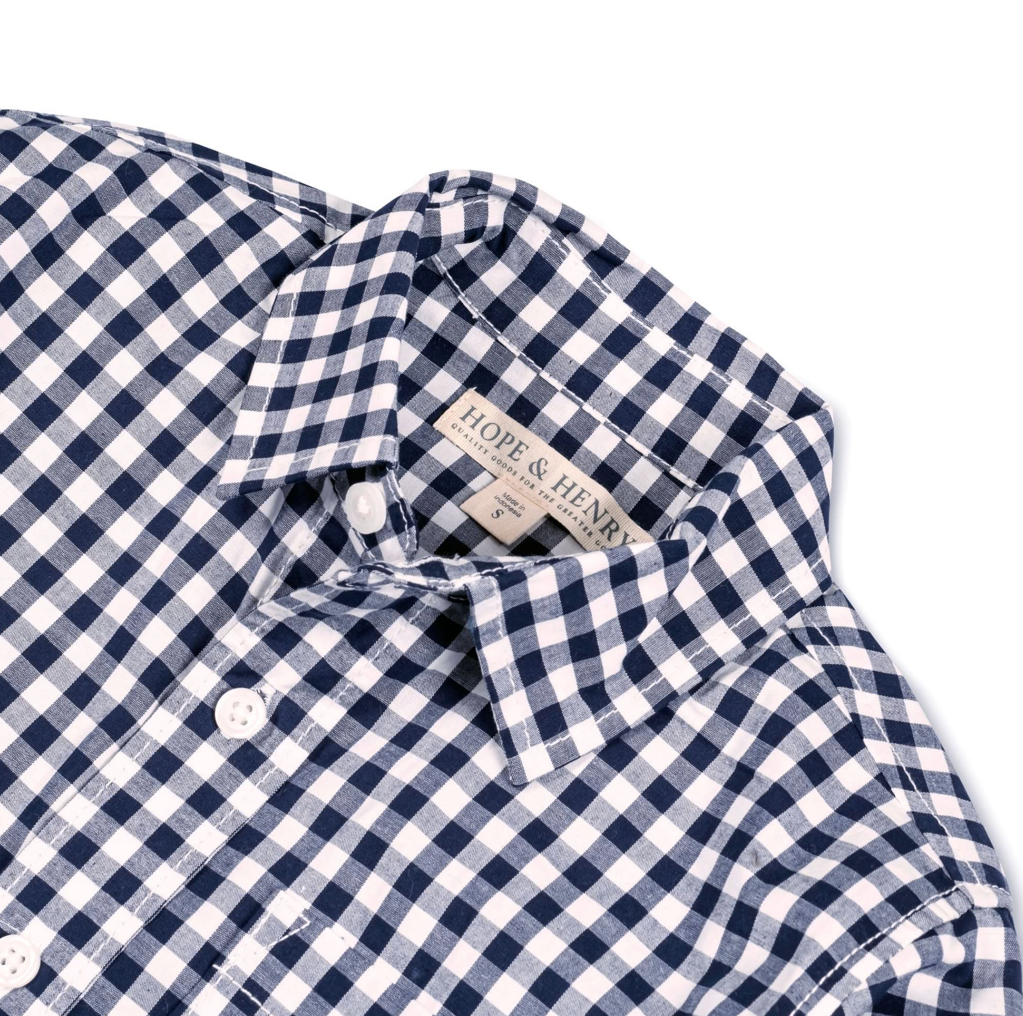 Organic Stretch Poplin Roll-Up Shirt