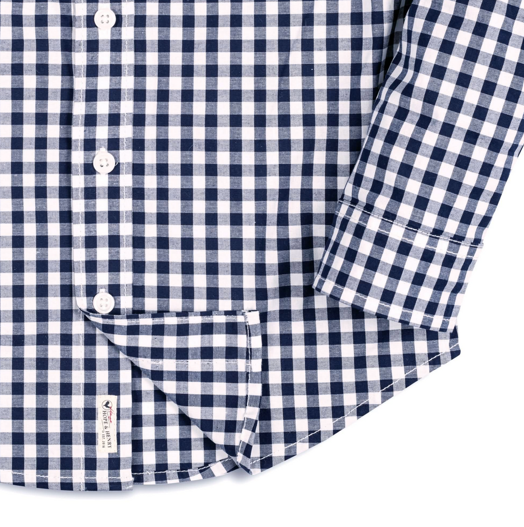 Organic Stretch Poplin Roll-Up Shirt