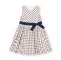 Organic Stretch Poplin Sash Dress