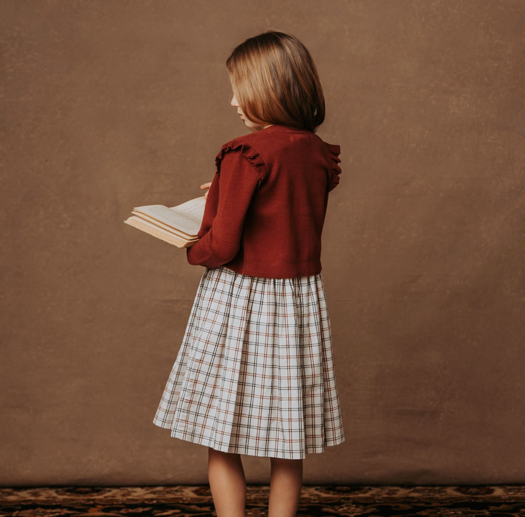 Organic Stretch Poplin Sash Dress