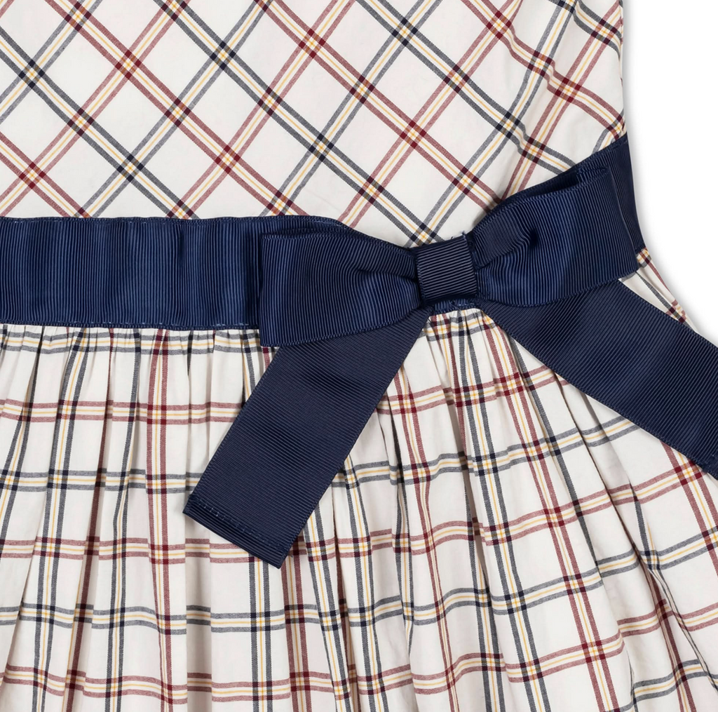 Organic Stretch Poplin Sash Dress