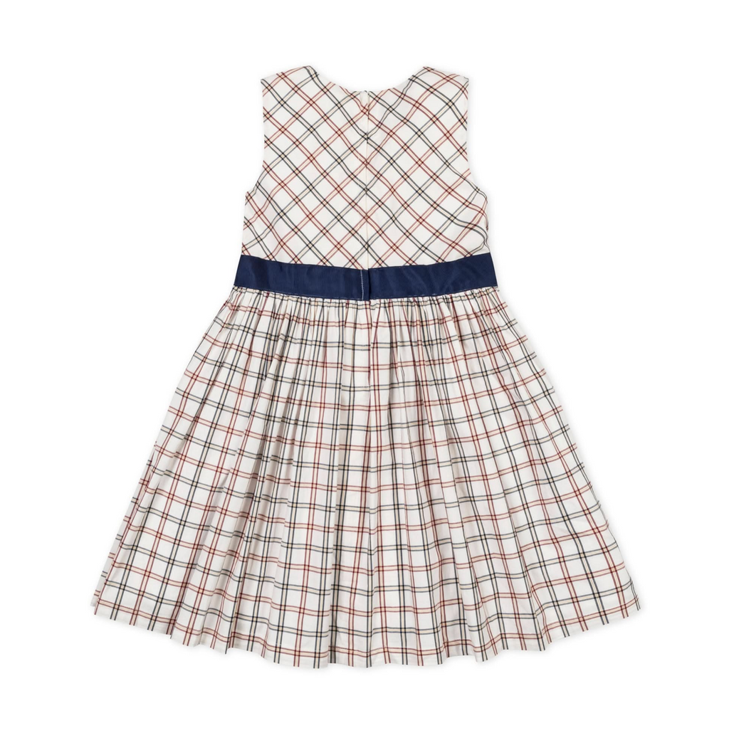 Organic Stretch Poplin Sash Dress