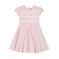 Organic Puff Sleeve Smocked Party Dress
