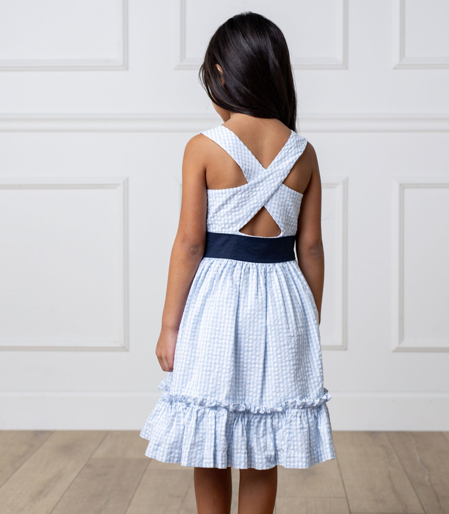 Organic Cross Back Party Dress
