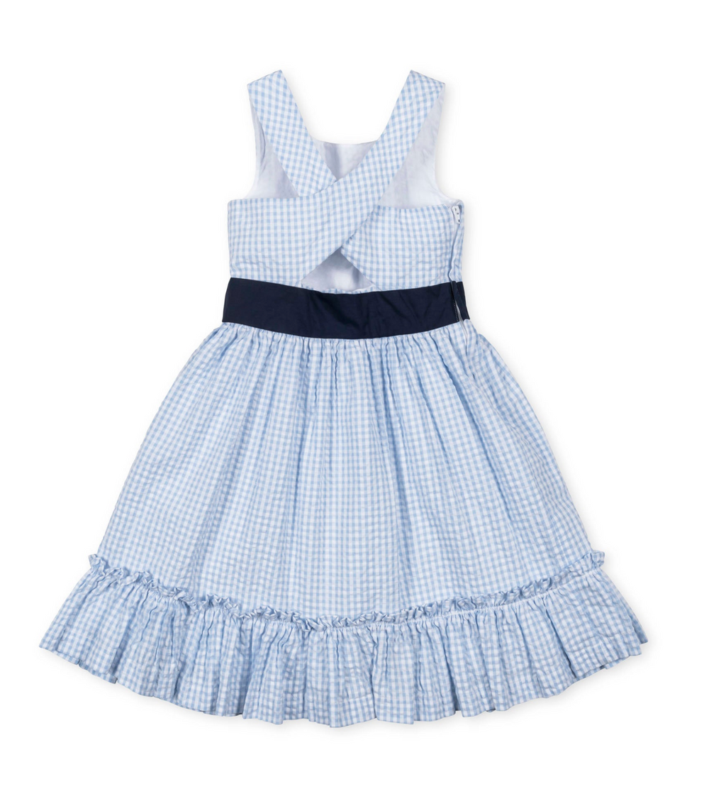 Organic Cross Back Party Dress
