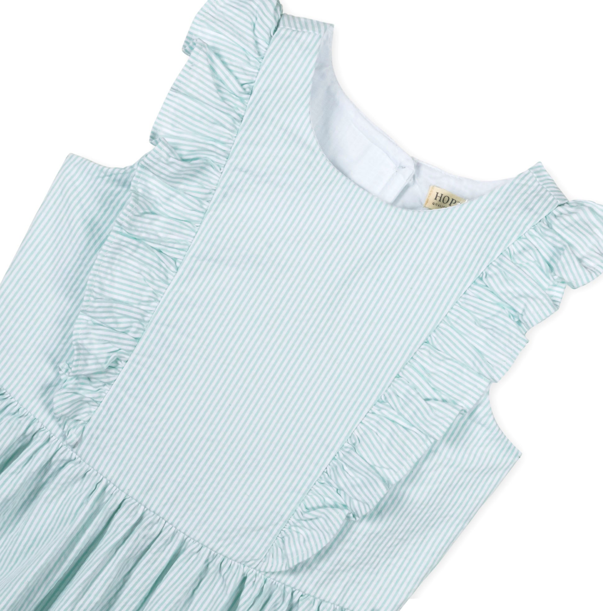 Organic Flutter Sleeve Open Back Dress