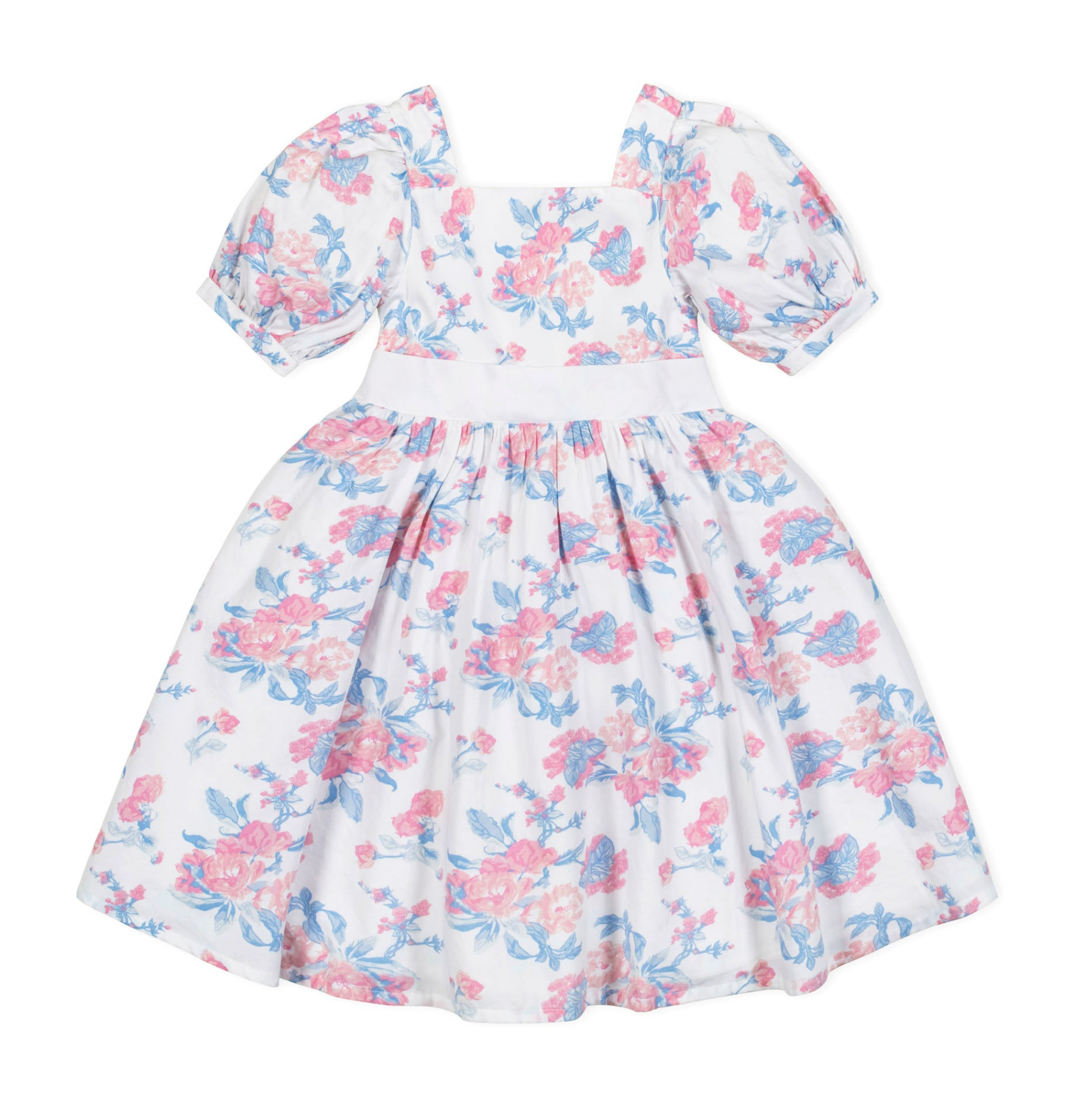 Organic Puff Sleeve Party Dress