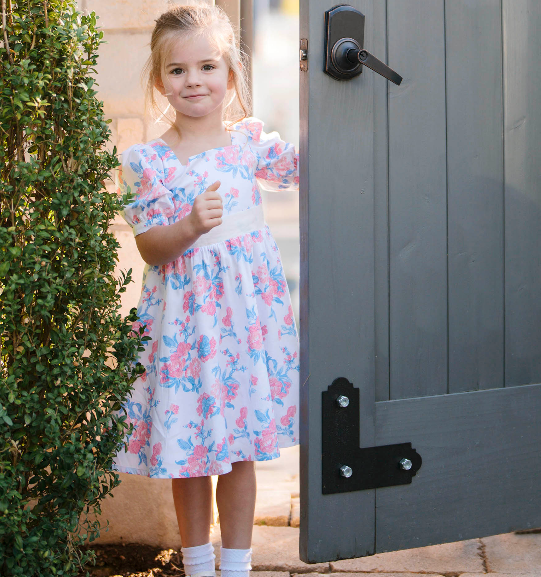 Organic Puff Sleeve Party Dress