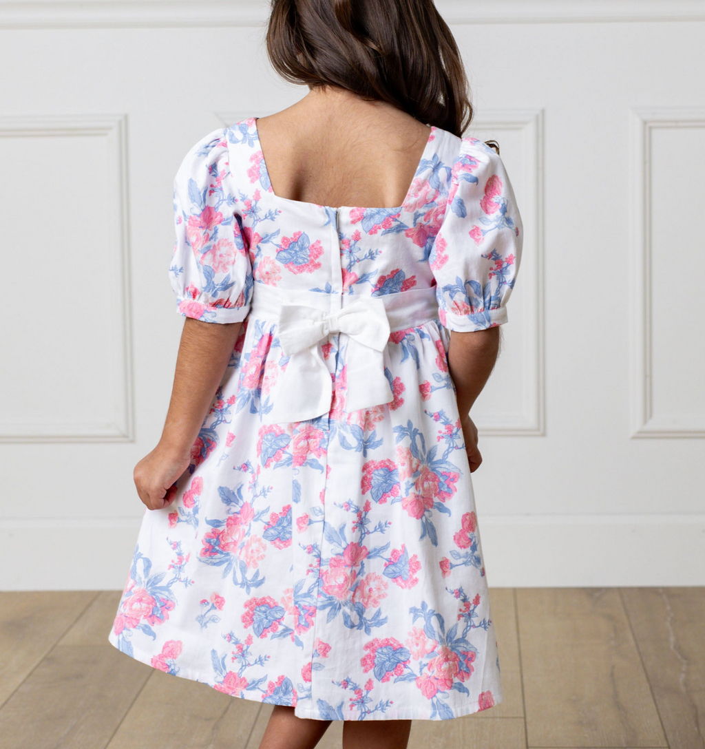 Organic Puff Sleeve Party Dress