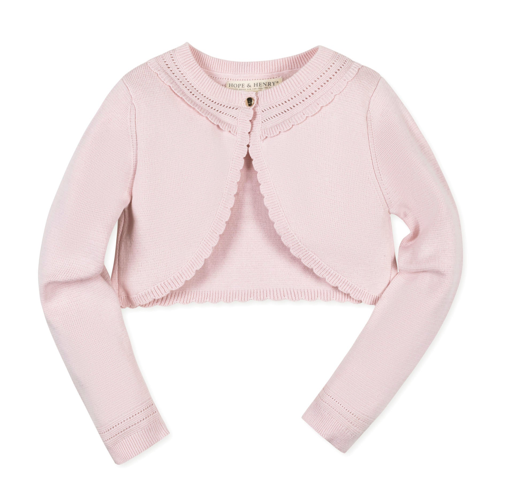 Organic Cropped Special Cardigan