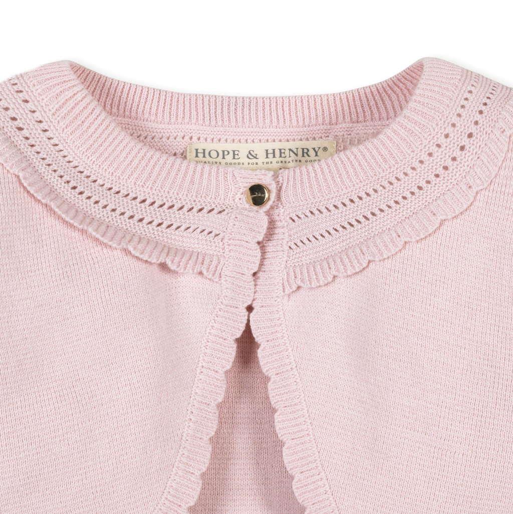 Organic Cropped Special Cardigan