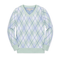 Organic Fine Gauge V-Neck Sweater