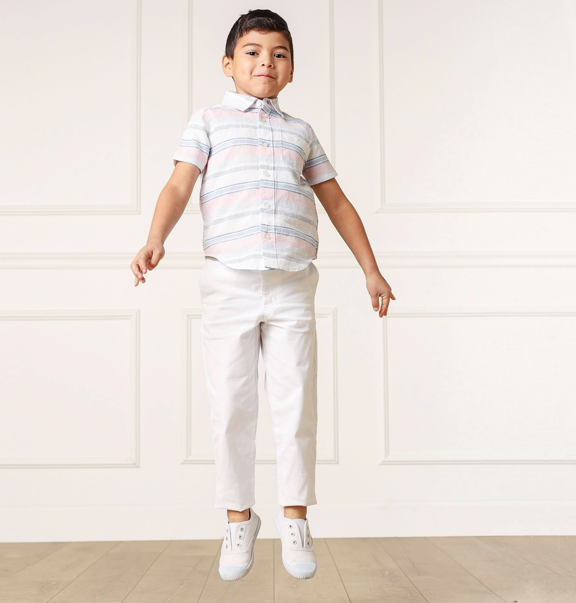 Linen Short Sleeve Button Down Shirt