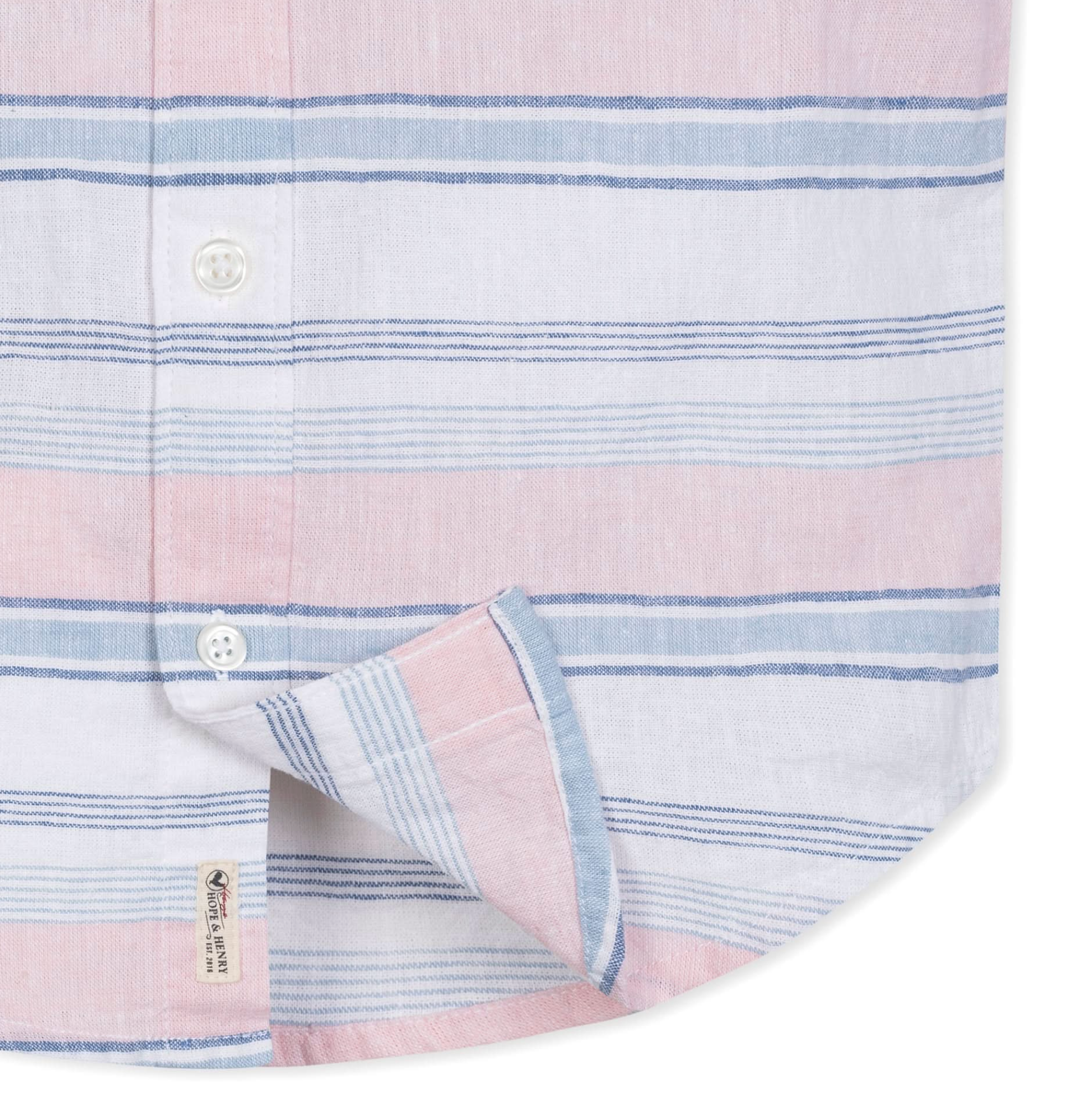 Linen Short Sleeve Button Down Shirt