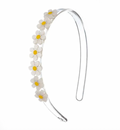 Daisies White Headband
