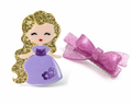 Cute Doll Purple Dress & Bow