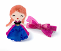 Cute Doll Blue Dress & Bow