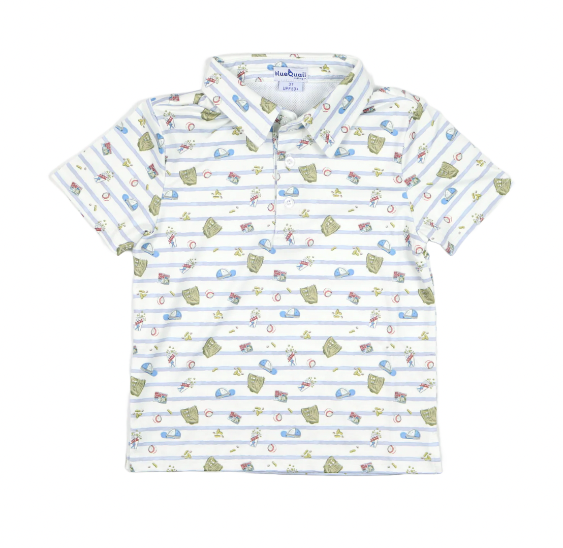 7th Inning Stretch Polo Short Sleeve Shirt