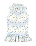 7th Inning Stretch Polo Short Sleeveless Dress