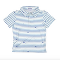 Gone Fishin' Polo Short Sleeve Shirt