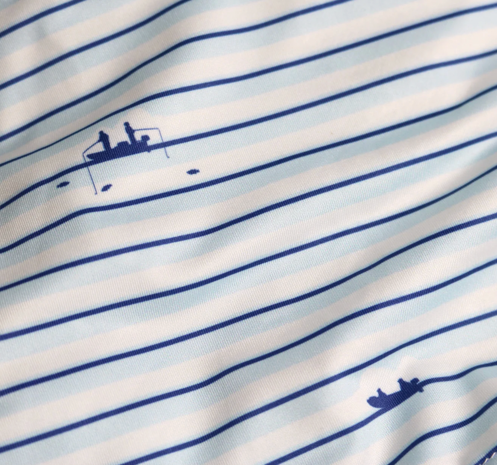 Gone Fishin' Polo Short Sleeve Shirt