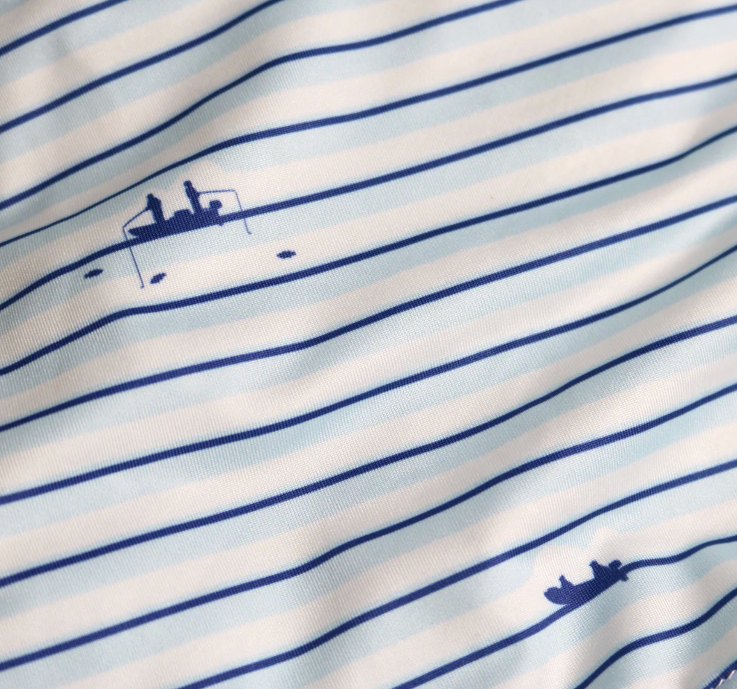 Gone Fishin' Polo Short Sleeve Shirt
