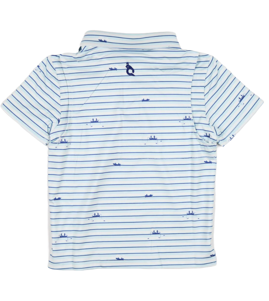 Gone Fishin' Polo Short Sleeve Shirt