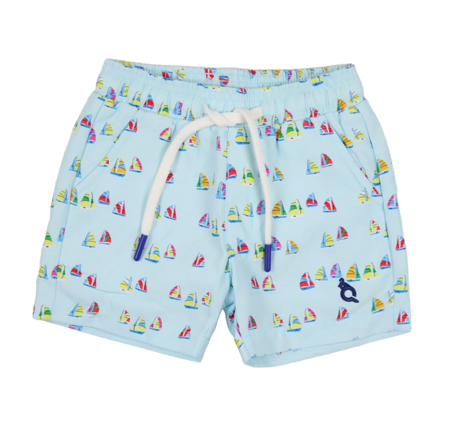 Boat Race Swim Trunk