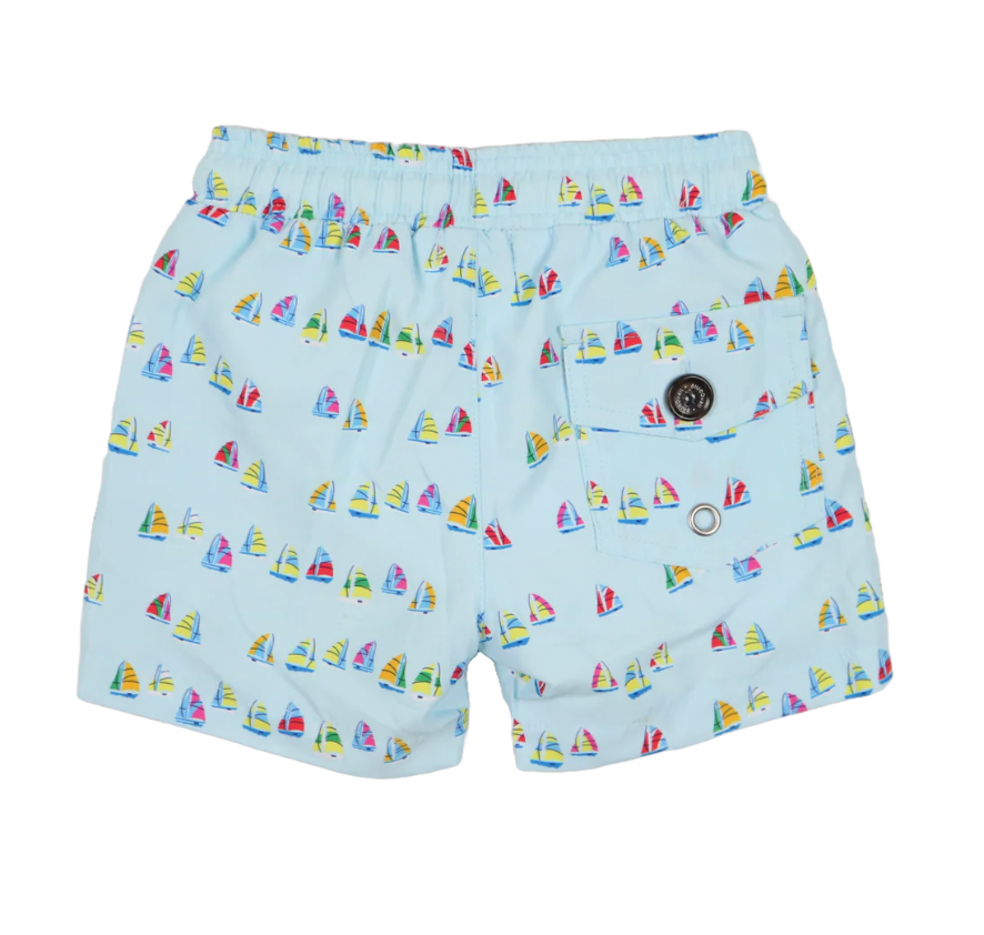 Boat Race Swim Trunk