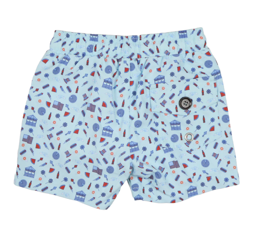 Stars & Stripes Swim Trunk