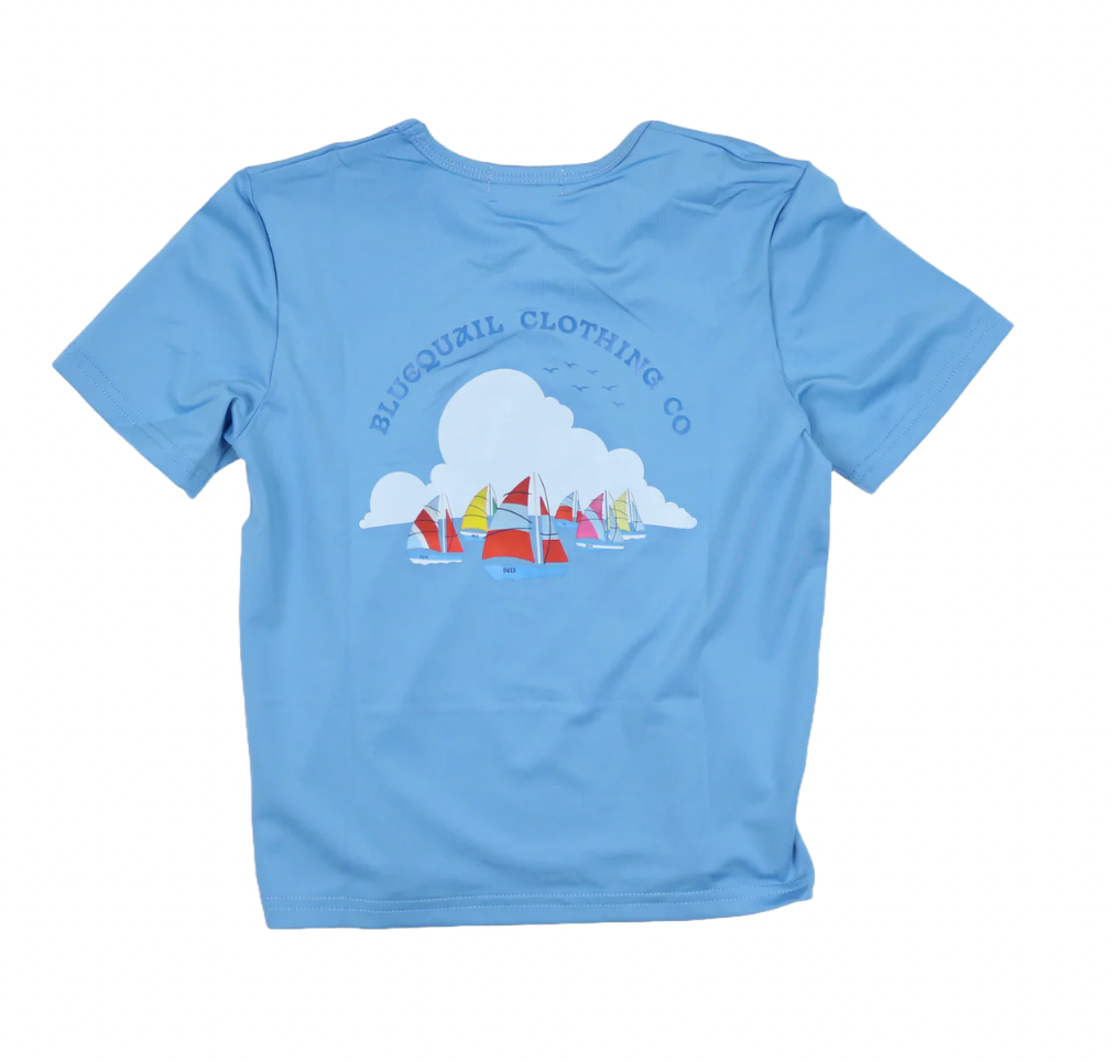 Boat Race Short Sleeve Performance Tee