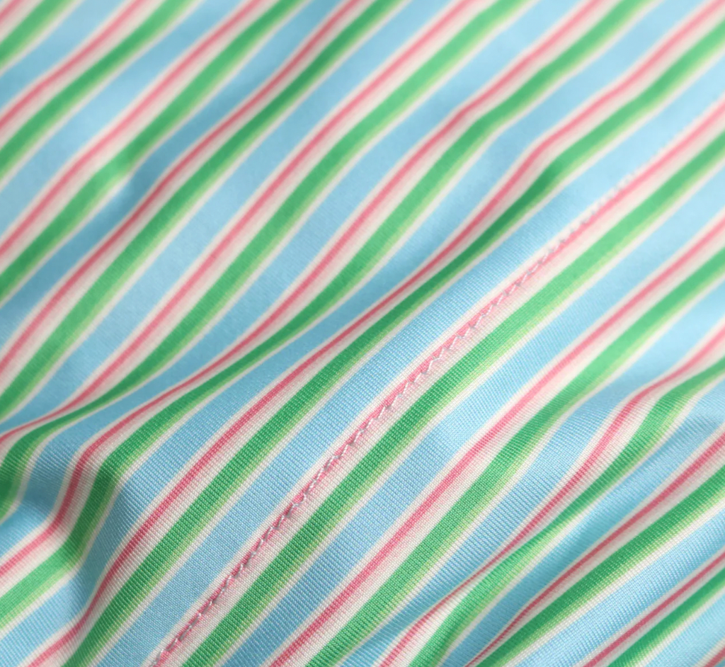 Sherbet Stripe Girls' Swimsuit