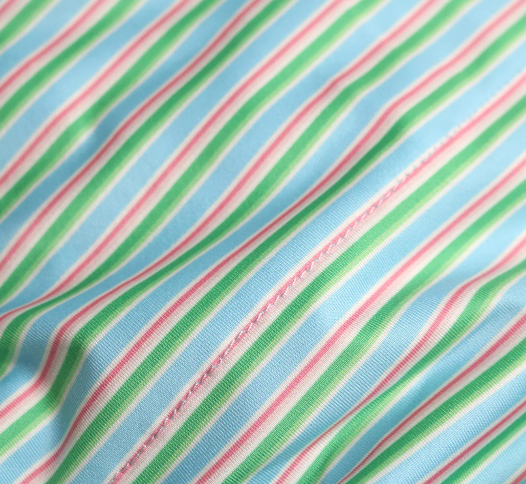 Sherbet Stripe Girls' Swimsuit