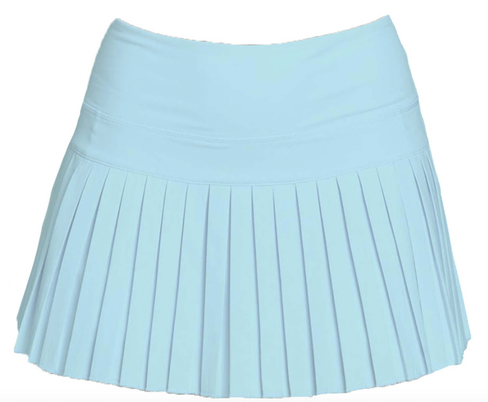 Light Blue Mini Pleat Skort