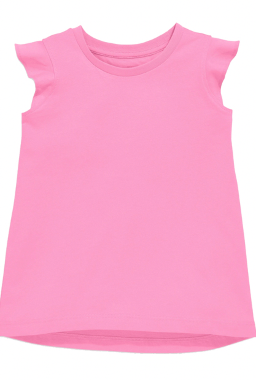 Pink Ruffle Shirt