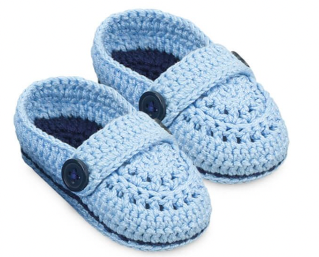 Mocs Crochet Bootie