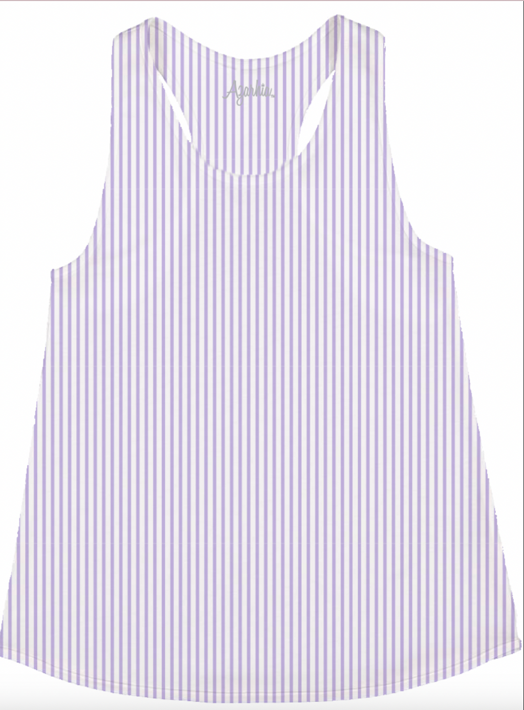 Lavender Stripe Printed Tank