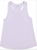 Lavender Stripe Printed Tank