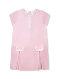 Harriet Dress - Petite Pink Velvet
