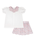Susie Scallop Skirt Set