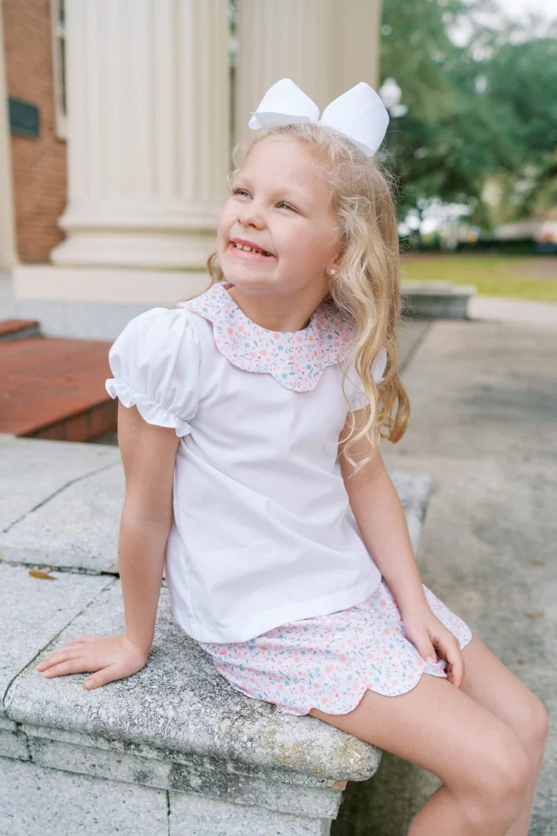 Susie Scallop Skirt Set